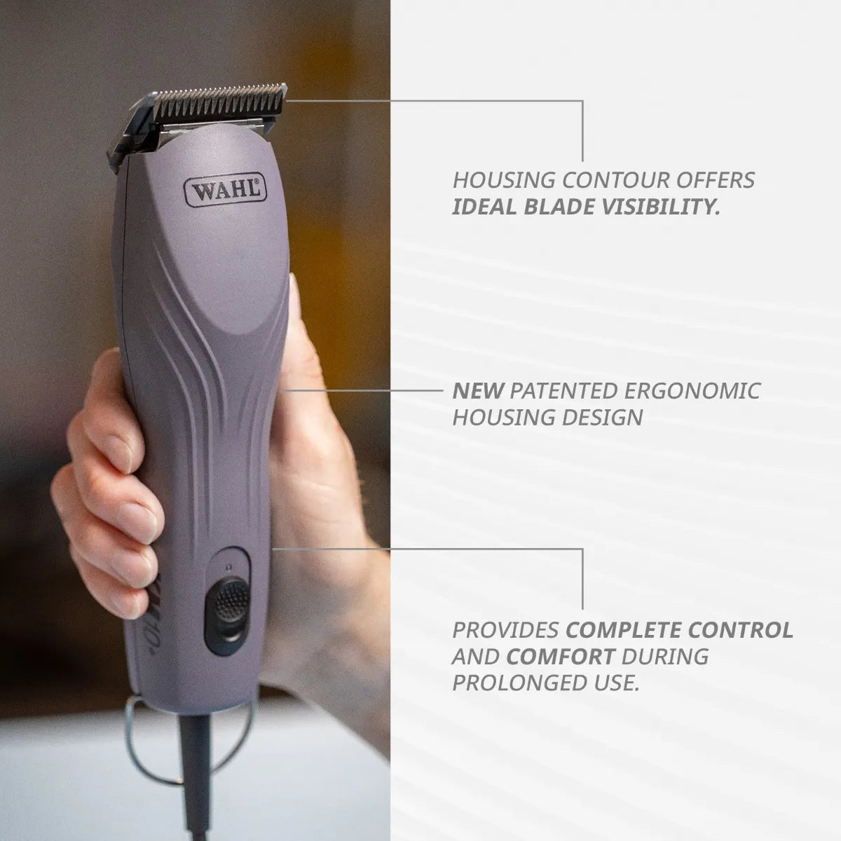 Wahl KM10+ Clipper, Purple