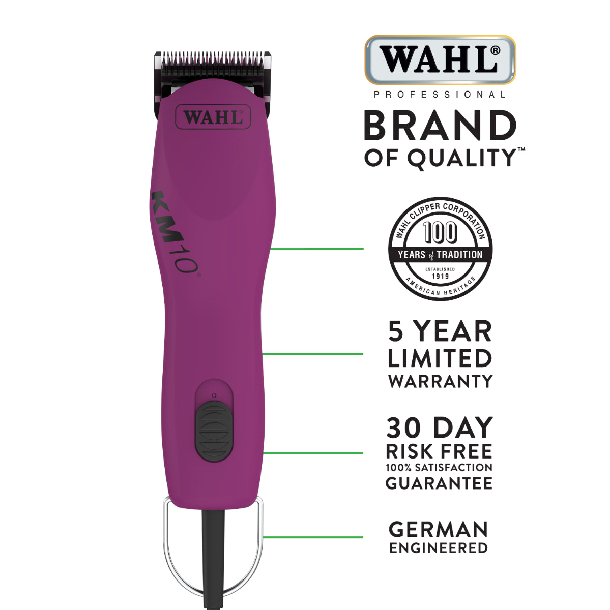 Wahl KM10 Clipper, Berry