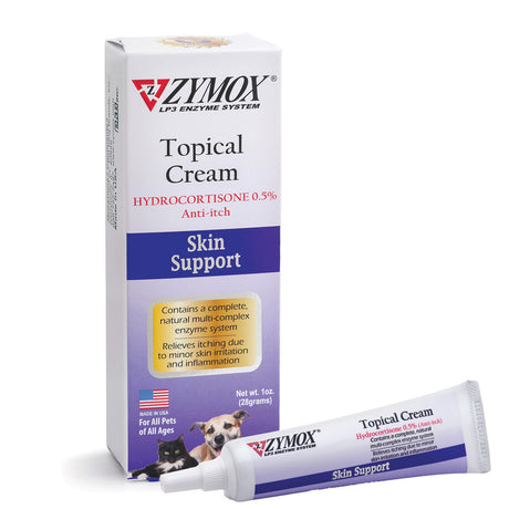 Zymox Topical Cream, 0.5% Hydrocortisone, 1 oz