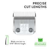 Wahl Competition Series Blade, Size 4F Precise Cut Lengths