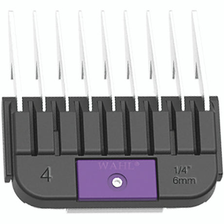 Wahl Stainless Steel Attachment Guide Comb #4, 1/4 inch