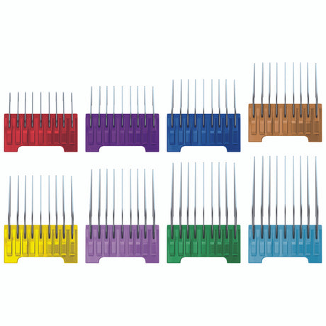 Wahl 5-in-1 Stainless Steel Comb Set Product Closeup