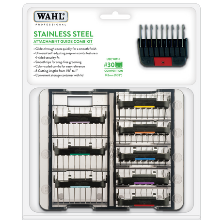Wahl Stainless Steel Comb Set