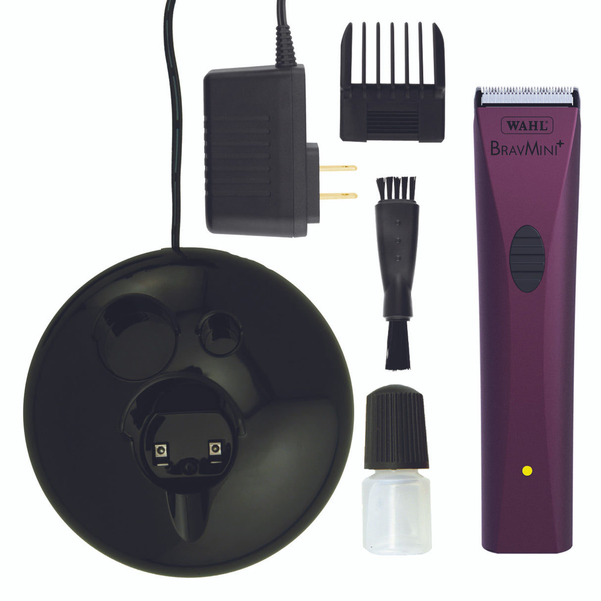 Wahl BravMini+ Trimmer, Purple - Included in Box