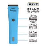 Wahl Bravura Lithium 5-in-1 Clipper, Turquoise Warranty Info