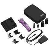 Wahl Arco 5-in-1 Clipper, Purple with Paw Prints Bundle