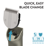 Wahl Arco 5-in-1 Clipper, Champagne Blade Info