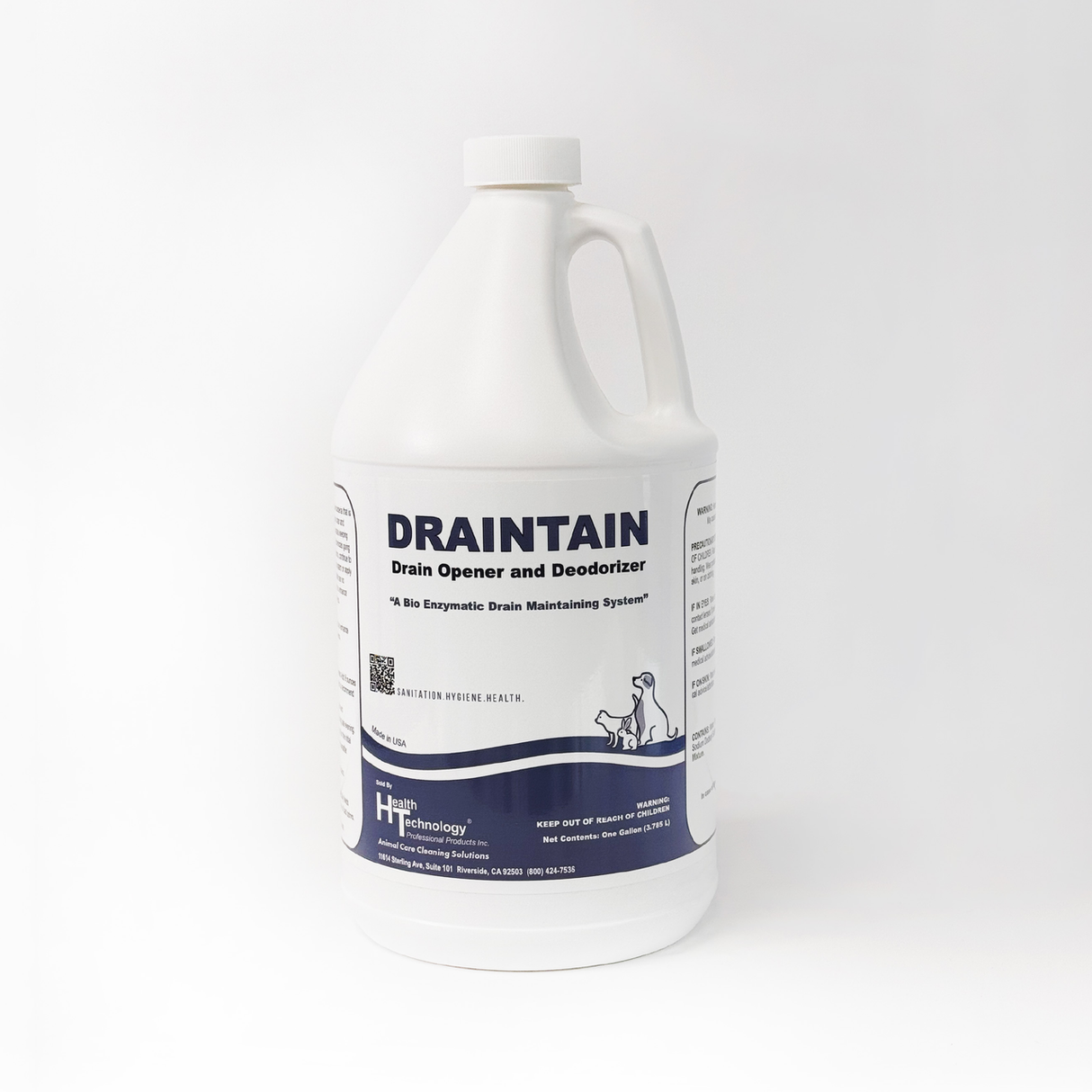 HTP Draintain Drain Opener & Deodorizer Gallon