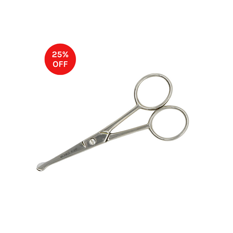 Closed view of Monk 4" Straight Safety Shear with 25% off sale badge