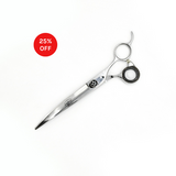 Monk Black Curved Shear, 7.5 inch