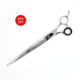 Closed view of Monk Black 9.5" Straight Shear with 25% off sale badge