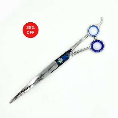 Monk Blue Curved Shear, 10 inch