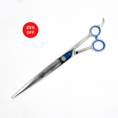 Monk Blue Straight Shear, 10 inch