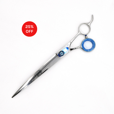 Monk Blue Curved Shear, 8.5 inch