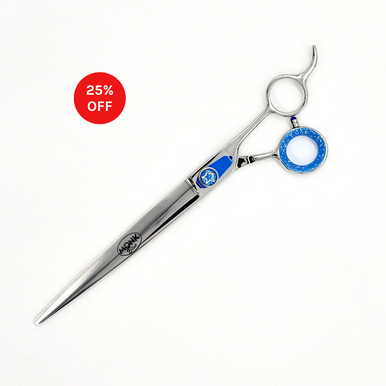 Monk Blue Straight Shear, 8.5 inch