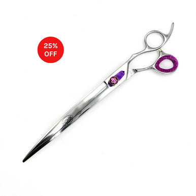 Monk Purple Curved Shear, 9.5 inch