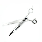 Open view of Monk Black 8.5" Curved Shear