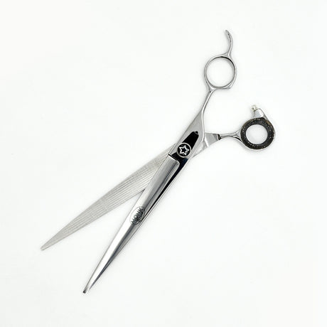 Open view of Monk Black 8.5" Straight Shear