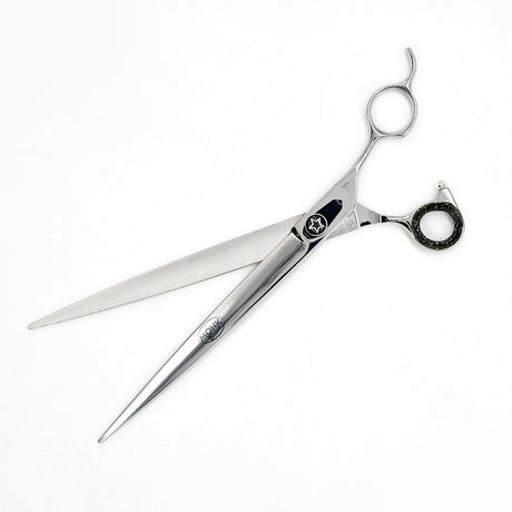 Open view of Monk Black 9.5" Straight Shear
