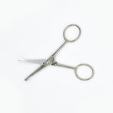 Open view of Monk 4" Curved Safety Shear