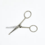 Open view of Monk 4" Straight Safety Shear