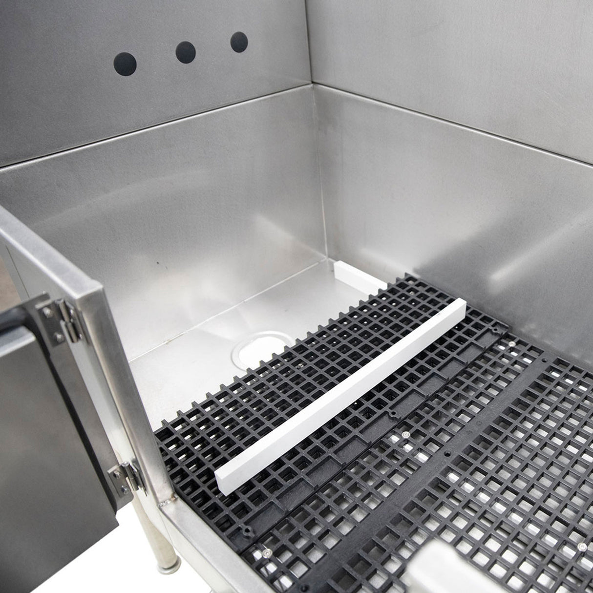 Petology Grooming Stationary Stainless Steel Tub USA 58" x 24" Grates