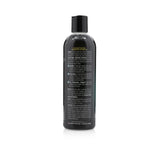 Back view of Petology Coconut Water Hydrating Shampoo 16 oz bottle, showcasing product label with description, directions and ingredients