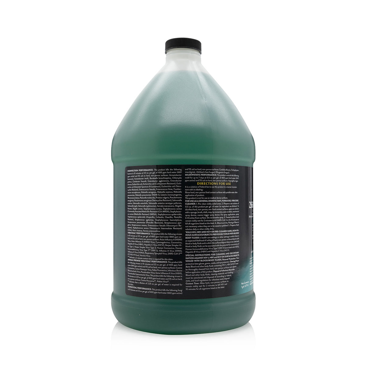 Petology 256:1 Disinfectant Gallon Wintergreen Left Side
