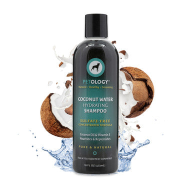 Petology Coconut Water Hydrating Shampoo, 16 oz