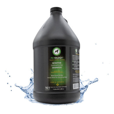 Petology Sensitive Therapeutic Shampoo, 1 Gallon