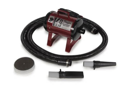 K-9 Fluffer Variable Speed Dryer, Burgundy