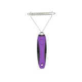 SureGrip Dematting 10 Blade Rake for Dog Coats - Top View