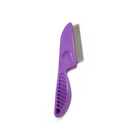 SureGrip Handled Flea Comb on a white background