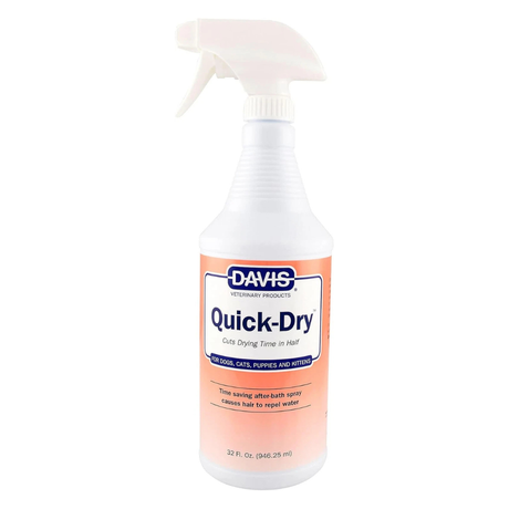 Front view of 32 oz bottle of Davis Quick-Dry Spray