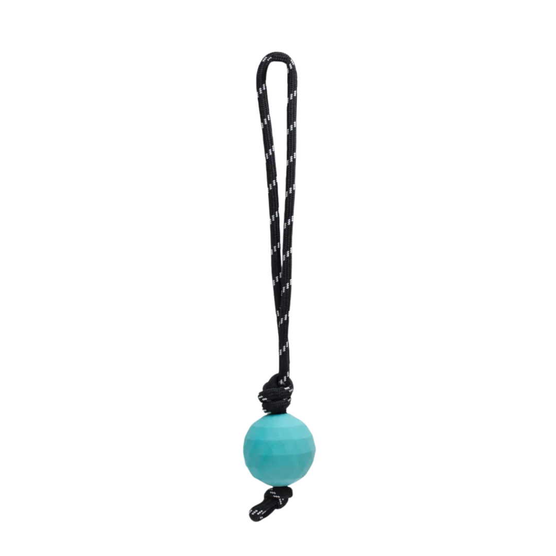 ZippyTuff WaggleBall RopeTugz shown on white background