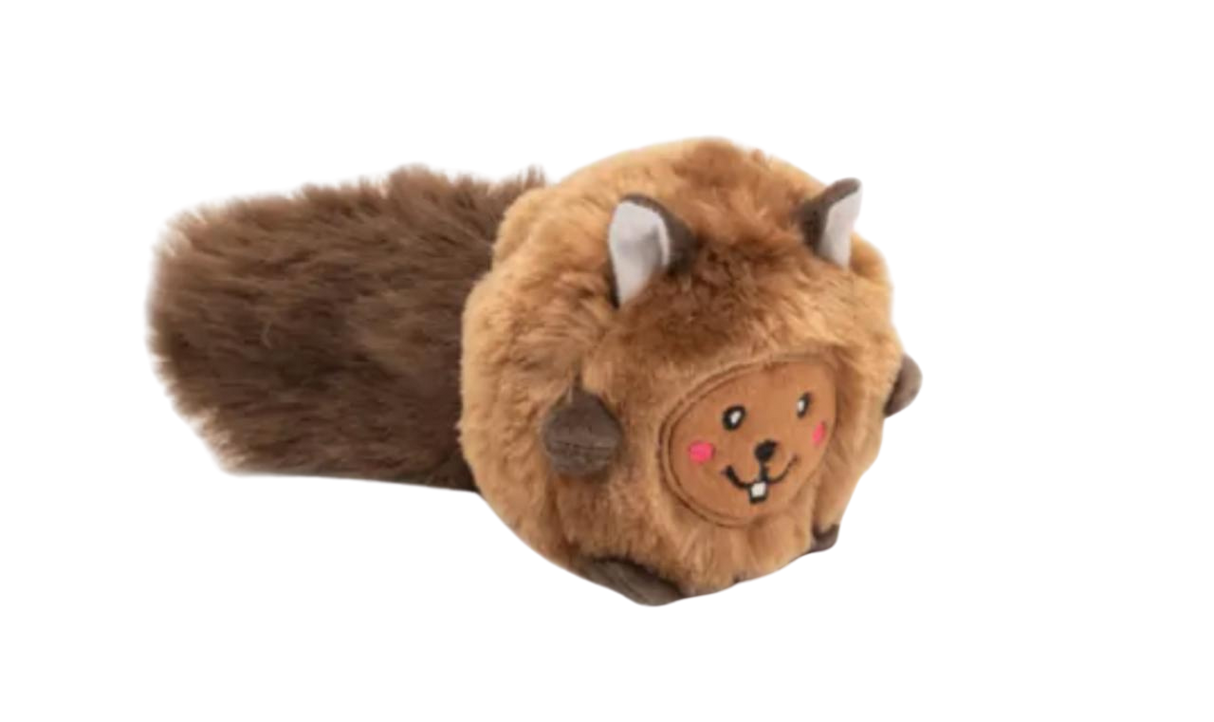 Zippy Paws Bushy Throw Squirrel Toy
