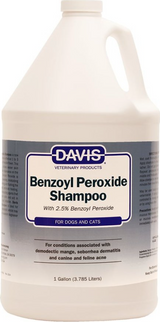 Davis Benzoyl Peroxide Shampoo, 1 Gallon