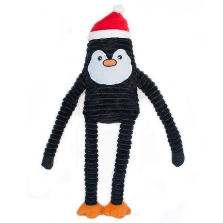Zippy Paws Penguin Holiday Crinkle Dog Toy