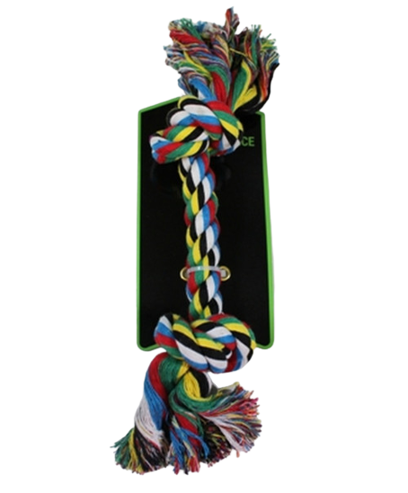 Groomer's Choice Braided Rope Double Knot, 12 inch