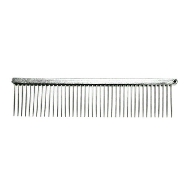 SureGrip Dog Grooming Comb, Medium, 7.5 inch