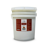 5 gallon pail of The Coat Handler Undercoat Control DeShedding Conditioner, showcasing product label with ingredients and description