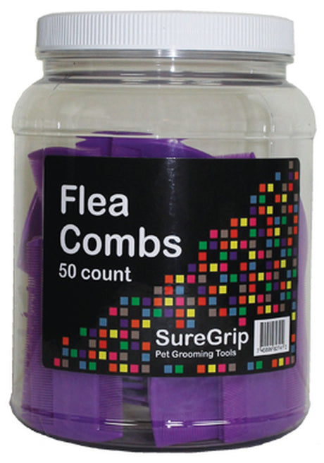 SureGrip Disposable Flea Combs, 50 Pack
