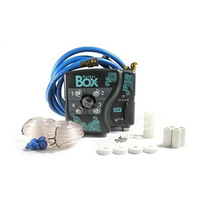 BatherBox® Pet Bathing System shown with included parts