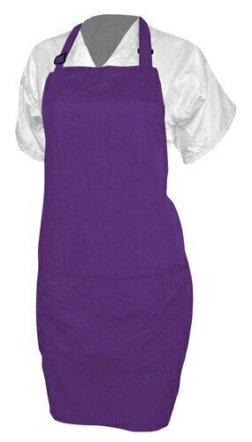 ezCare Solid Grooming Apron, Plum