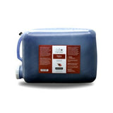 5 gallon jug of The Coat Handler Clarifying Shampoo, showcasing product label with ingredients and description