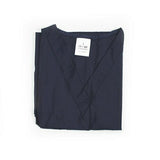 EZ Care V-Neck Grooming Top, Navy Blue Folded