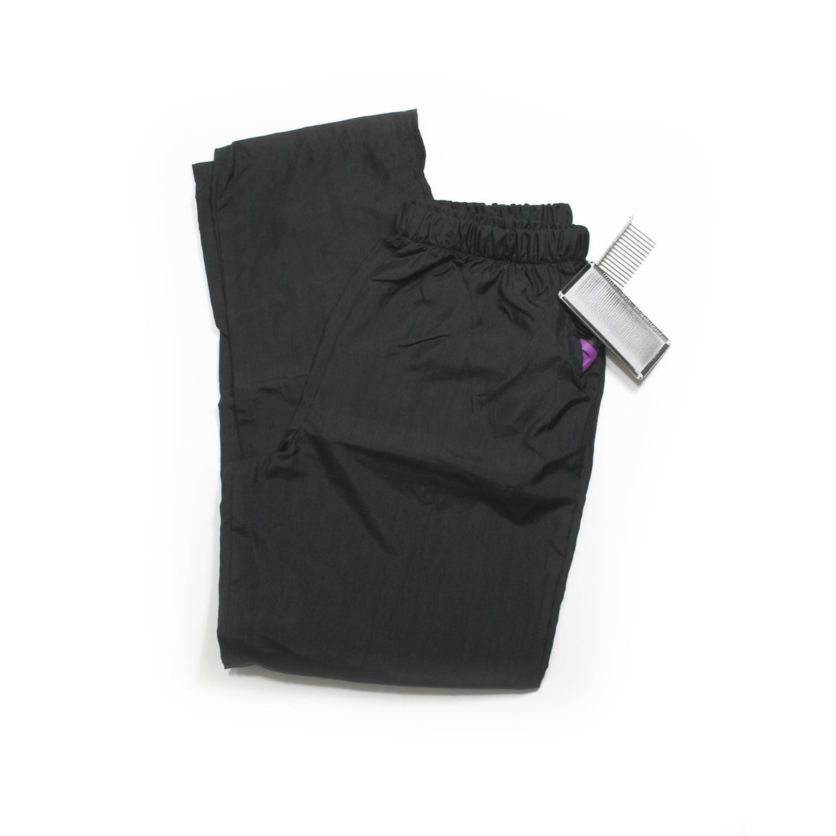 EZ Care Classic Pant, Extra Long 34-inch Inseam, Black Folded