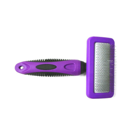 SureGrip Curved Slicker Brush for Dogs and Cats, Small