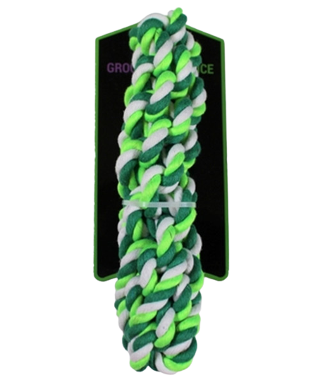 Groomer's Choice Braided Rope Retriever, 9 inch