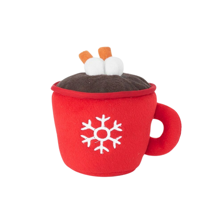 Zippy Paws Holiday Hot Cocoa Plush Toy